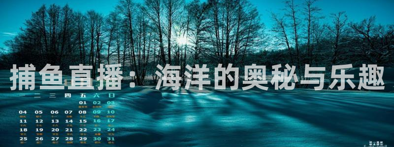 360直播体育赛事直播：捕鱼直播：海洋的奥秘与乐趣