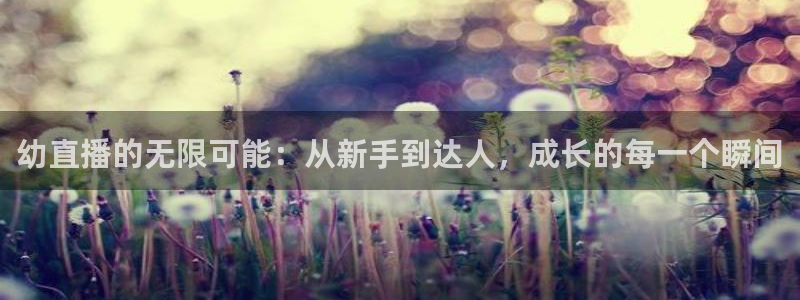 360度无插件体育直播网：幼直播的无限可能：从新手到达人，成长的每一个瞬间